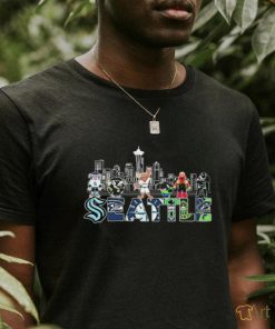 The Seattle Skyline Sports Teams Mascots 2023 Shirt