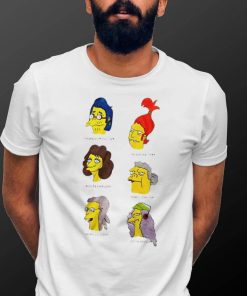 The Simpson Snake Van Hauten Brandine Tony Maude Carlson Doris Szyslak Prof Lovejoy Otto Bouvier cartoon shirt