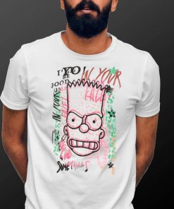 The Simpsons Freeze Max Unisex Polished Punk Bart Pullover Shirt