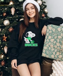 The Snoopy Milwaukee Bucks basketball NBA sexy graphic design shirt