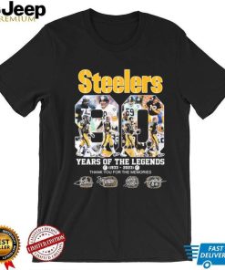 The Steelers Abbey Road 90 Years Of The Legends 1933 2023 Signatures Shirt