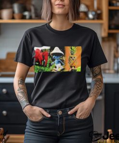 The Strawberry Elephant Smurf Cat Shirt