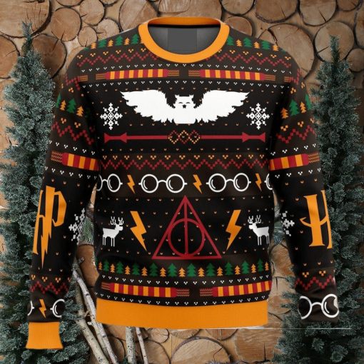 The Sweater That Lived Harry Potter Ugly Christmas 3D Sweater Gift For Men And Women