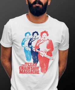 The Texas Chainsaw Massacre leatherface repeat ringer retro shirt