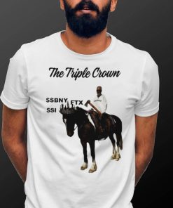 The Triple Crown photo hoodie shirt