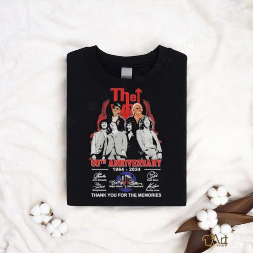 The Who 60th Anniversary 1964–2024 Thank You For The Memories Signatures shirt