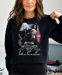 The Witcher 2019 2023 thank you for the memories signatures shirt