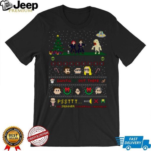 The X Files Christmas Santa Is Out There shirt