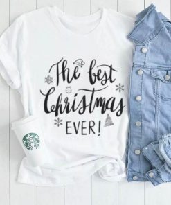 The best Christmas ever icons Christmas T Shirt