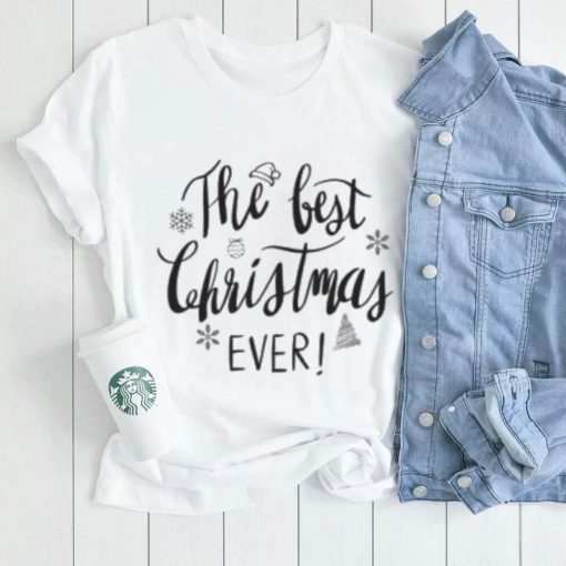 The best Christmas ever icons Christmas T Shirt