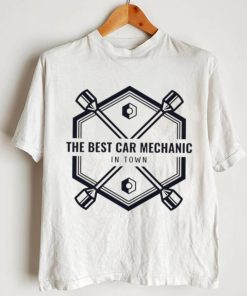 The best car mechanic in Town logo shirt