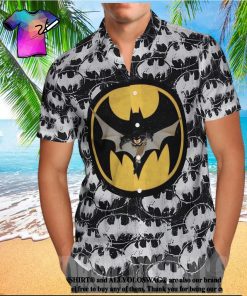 The best selling  Batman Painted Logo All Over Print Hawaiian Shirt