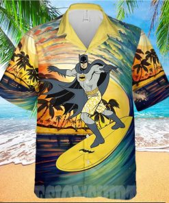 The best selling Batman Surfing Sunset All Over Print Hawaiian Shirt