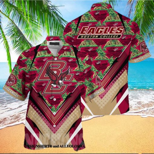 The best selling  Boston College Eagles Summer Hawaiian Shirt