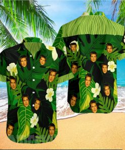 The best selling Brad Pitt All Over Print Summer Short Sleeve Hawaiian Beach Shirt