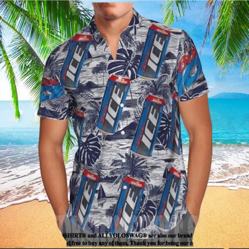 The best selling Bud Ice All Over Print Hawaiian Shirt