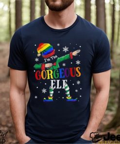 The gorgeous elf dabbing christmas party sweatshirt