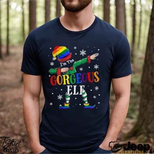 The gorgeous elf dabbing christmas party sweatshirt