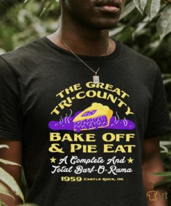 The great tri county bake off pie eat a complete and total bark o rama art shirt