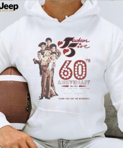 The jackson 5 60th anniversary 1964 2024 thank you for the memories T shirt