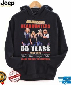 The kentucky headhunters 55 years 1968 2023 thank you for the memories t shirt