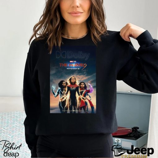 The marvels movie of marvel studios dolby cinema shirt