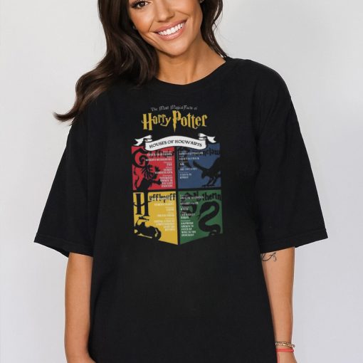 The most magical cast of Harry Potter houses of hogwarts Shirt