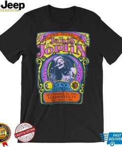 The music of Janis Joplin live in concert 1969 vintage shirt