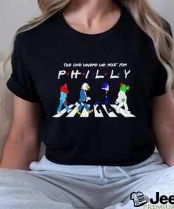 The one where we root for Philly Abbey Road shirt