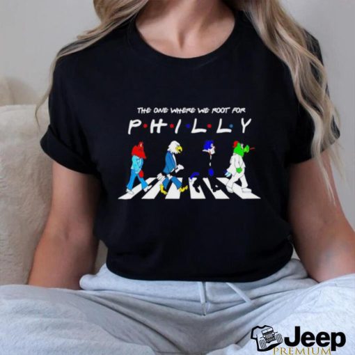 The one where we root for Philly Abbey Road shirt