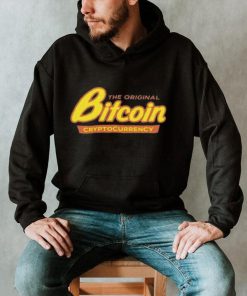 The origina bitcoin cryptocurrency t shirt