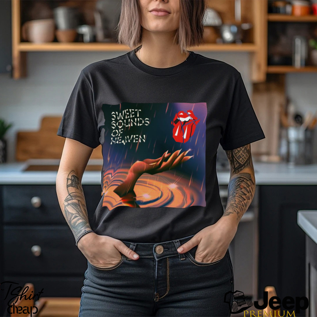 The rolling stones sweet sounds of heaven with lady gaga and stevie wonder september 28 shirt