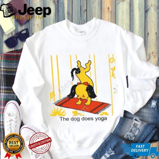 Thegoodshirts The Dog Does Yoga Tank Top shirt