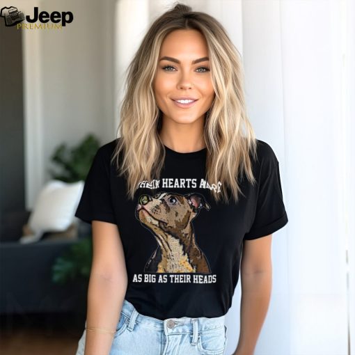 Their Hearts Are As Big As Their Heads Pitbull Dog Lover Classic T Shirt