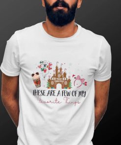 These Are A Few Of My Favorite Things Shirt, Christmas Castle Tank, Disney Christmas Family Shirts