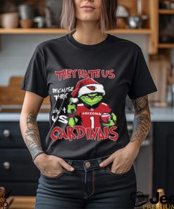 They Hate Us Because Ain’t Us Grinch Arizona Cardinals Christmas Shirt