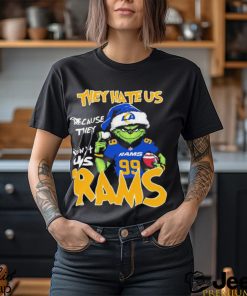 They Hate Us Because Ain’t Us Grinch Los Angeles Rams Christmas Shirt