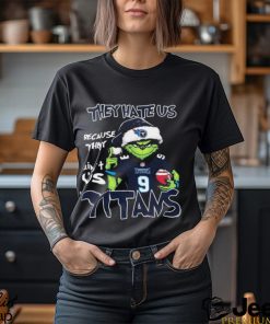 They Hate Us Because Ain’t Us Tennessee Titans Grinch Christmas Shirt