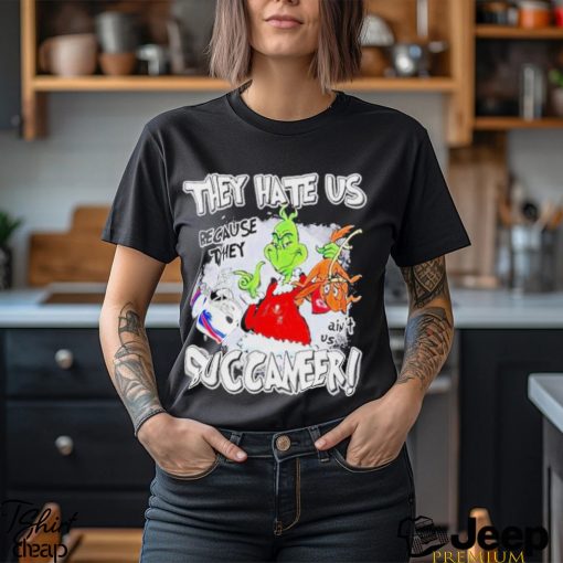 They Hate Us Because They Ain’t Us Tampa Bay Buccaneers Grinch Shirt