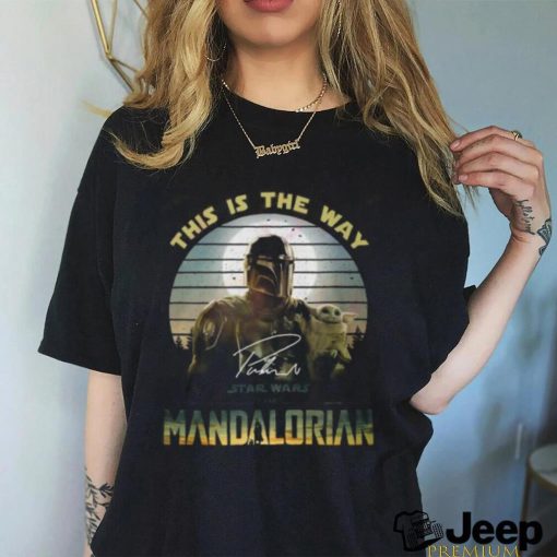 This Is A Way Star Wars The Mandalorian T Shirt