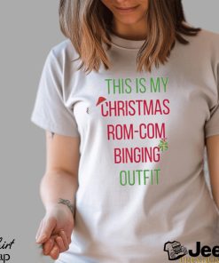 This Is My Christmas Rom Coms Outfit Shirt, Cheap Christmas Family Shirts