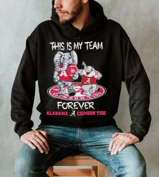 This Is My Team Forever Alabama Crimson Tide Rose Bowl 2023 Shirt