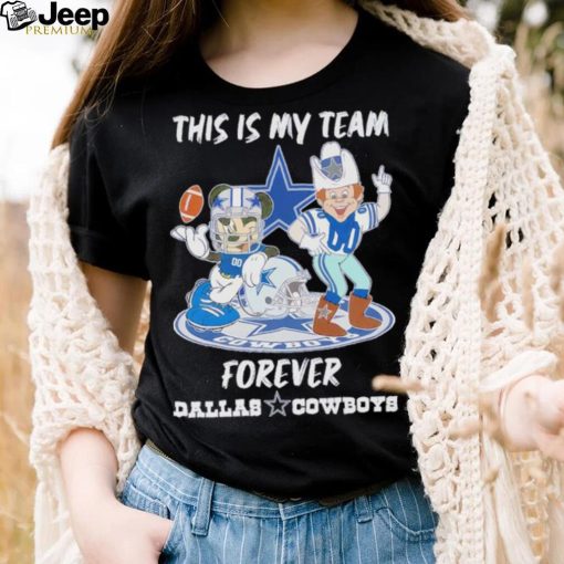 This Is My Team Forever Dallas Cowboys Mickey Mouse T Shirt