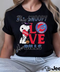 This Snoopy Love Her Buffalo Bills Shirt