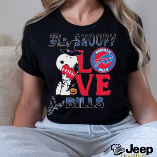 This Snoopy Love Her Buffalo Bills Shirt