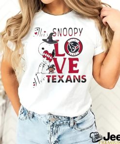 This Snoopy Love Her Houston Texans Halloween 2023 Shirt