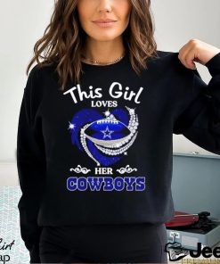 This girl loves her Cowboys diamond shirt