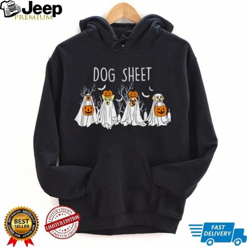 This is Boo Sheet Dog Ghost Happy Halloween For Mens Womens T Shirt