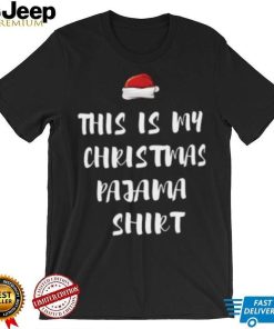 This is my Christmas Pajama Shirt Funny Xmas Gift' Men's Ringer T Shirt