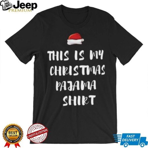 This is my Christmas Pajama Shirt Funny Xmas Gift’ Men’s Ringer T Shirt